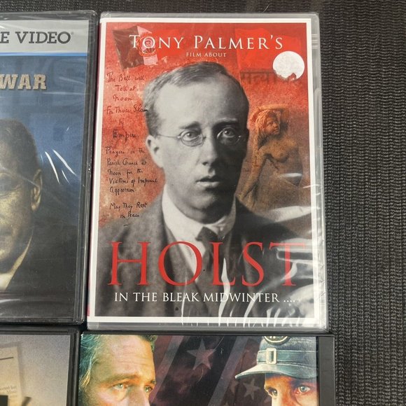 Lot of 4‎ War DVDs - Gettysburg Holst Bleak Midwinter Buying The War Bush PBS - Picture 4 of 13